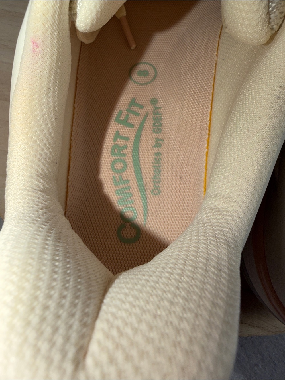 Gravity Defyer Gdefy Energiya Cream Pink Walking Shoe Size 8 - Picture 8 of 9